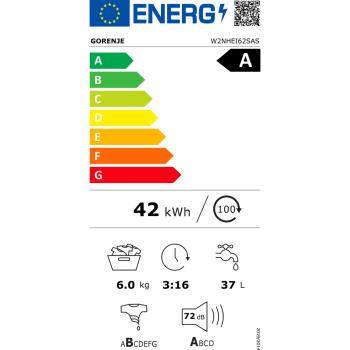W2NHEI62SAS práčka GORENJE