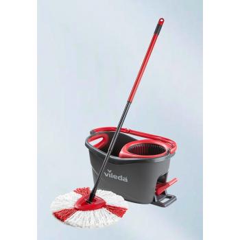 Súprava upratovacia Vileda TURBO 2v1, rotačný mop na podlahy + vedro, s darčekom
