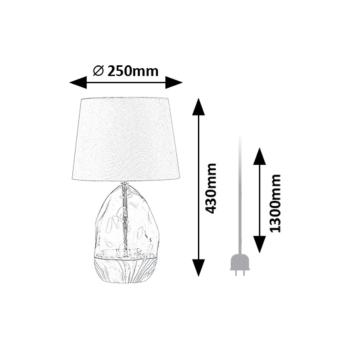 Rabalux Apolonia 74227 stolná lampa
