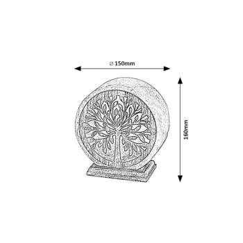 Rabalux Igdrasil 76009 soľná lampa