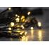 Reťaz MagicHome Vianoce CEIBO, 192 LED teplá biela, 8 funkcií, časovač, 3xAA 14,30 m