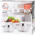 Miska MagicHome, nerez, 18-22-26 cm, sada 3 ks