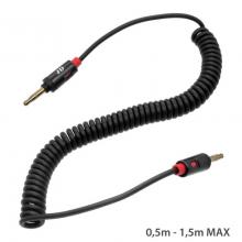 AUX čierny kábel 3,5mm jack