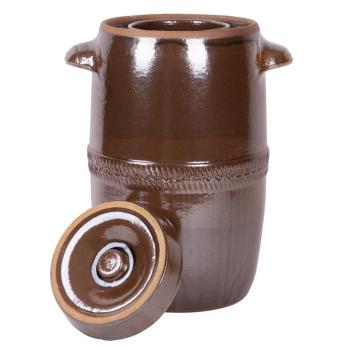 Súdok Ceramic 5 lit, na kapustu, I.trieda, s vrchnákom, 24x18 cm
