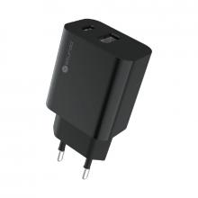 Čierna Sturdo Mini 3A PD 20W+QC 18W sieť.nabíjačka