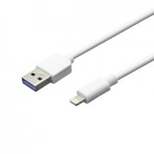 USB-Lightning biely 2A 1M kábel Eco karta