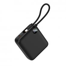 mobilNET Powerbank 10 000 mAh PD 3.0 20W, SCP 22.5W, QC4+ 18W, čierny