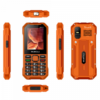 MOBIOLA MB510 TitanX, oranžová