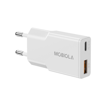 Nabíjací adaptér MOBIOLA 30W (USB-A+USB-C)