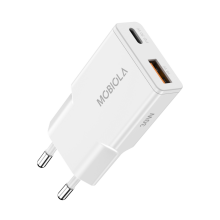 Nabíjací adaptér MOBIOLA 30W (USB-A+USB-C)