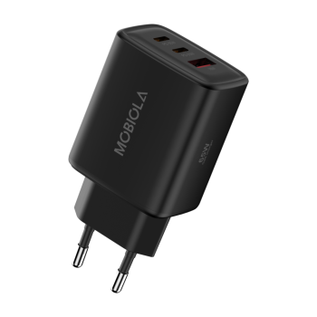 Nabíjací adaptér MOBIOLA 65W (2× USB-C+USB-A)