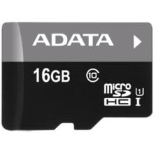ADATA Micro SDHC 16GB UHS-I U1+adaptér