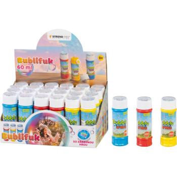 Bublifuk Strend Pro, s hrou, 60 ml, mix farieb