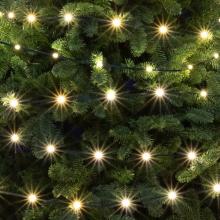 DOT LED svietiaci reťazec, 30 m, teplá biela LED308DWW