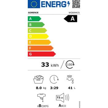 Gorenje WG684A31 práčka