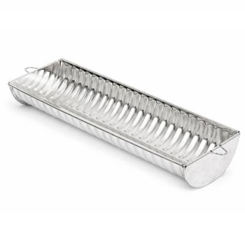 Forma srnčí chrbát 123/32cm pocínovaný plech