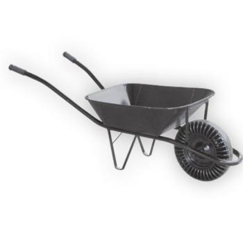 Fúrik stavebný plné koleso o 400 BANTAM 60l čierna plechová korba KLC