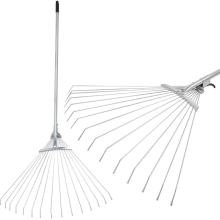 Hrable na lístie Strend Pro R116-85, 15 lamelové, vejárové, 850 g, kovová násada