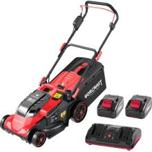 Kosačka Worcraft CLM-S40LiBL, 2x20V Li-Ion, 45 lit., SET 2x4.0 Ah akumulátor + rýchlonabíjačka