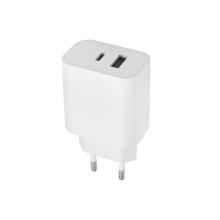 Maxlife MXTC-06 charger 1xUSB-C 1xUSB 20W white Maxlife MXTC-06 charger 1xUSB-C 1xUSB 20W white