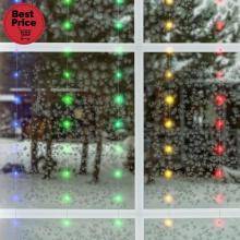 Micro LED svietiaci záves, smart, 3 x 2,4 m,10 reťazcí / 24 LED, RGB MLF 240 RGB SMART