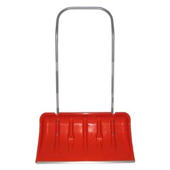 Odhŕňač plastový na kolieskach, 83cm šírka, dvojručný