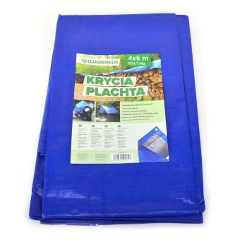 Plachta krycia 4x6 m P24/140g PE GARDENKUS  KLC