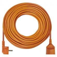 Predlžovací kábel 30 m / 1 zásuvka / oranžový / PVC / 250 V / 1,5 mm2