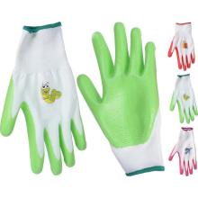 Rukavice záhradné detské 21 cm, farebné   WW KLC