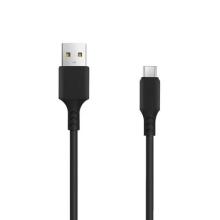 Setty GSM109584 kábel USB-micro USB 1M 2A black
