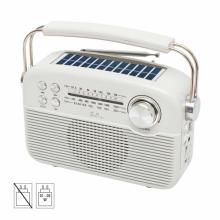 Solárne hybridné rádio, BT-FM-AM-SW, AC-DC-SOLAR RPR9