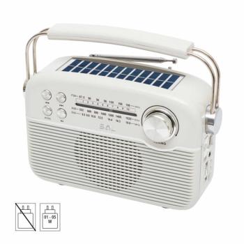 Solárne hybridné rádio, BT-FM-AM-SW, AC-DC-SOLAR RPR9