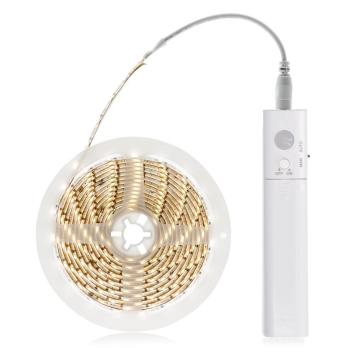 Solight LED svetelný pás s pohybovým senzorom, 1m, 4x AAA