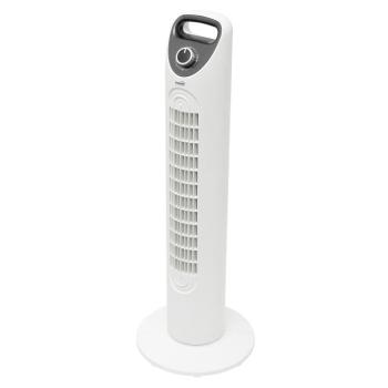 Stĺpový ventilátor, biela farba, 79 cm, 45 W TWF822