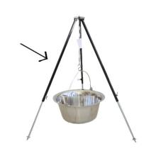 Trojnožka,stojan na kotlík teleskopická 115cm s háčikom g2,g4 /124022/