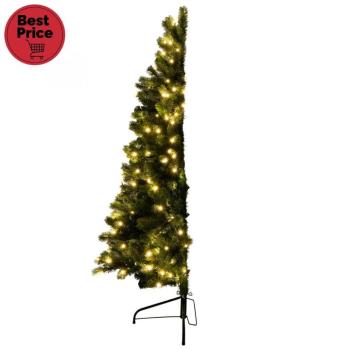 Umelý vianočný stromček, so zabud. LED, 180 cm KMF 7/180